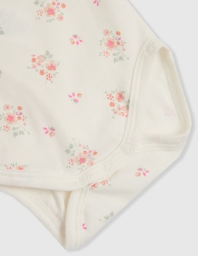Set Body Petit Bateau de algódon