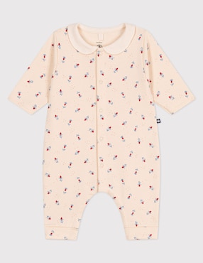 Comando Petit Bateau estampado floral para bebé niña