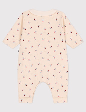 Comando Petit Bateau estampado floral para bebé niña