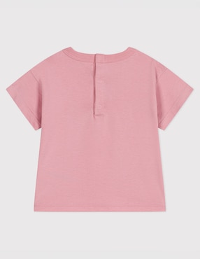 Playera Petit Bateau manga corta para bebé unisex