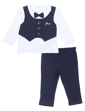 Conjunto GUESS De Algodón Para Bebé Niño 2 Piezas