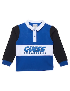 Playera Tipo Polo GUESS De Algodón Para Bebé Niño