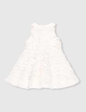 Vestido blusón Bardot Junior manga regular para bebé niña