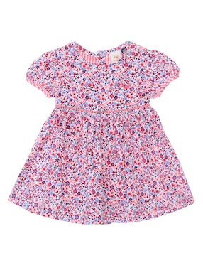 Vestido Ferrioni Praline Manga Regular Para Bebé Niña