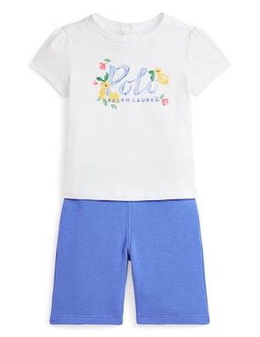 Conjunto Polo de algodón para niño