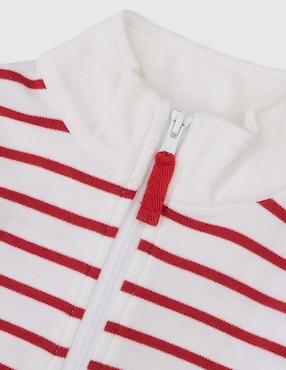 Playera tipo polo Mon Caramel de algodón para bebé niño