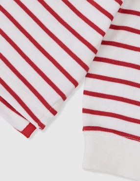 Playera tipo polo Mon Caramel de algodón para bebé niño