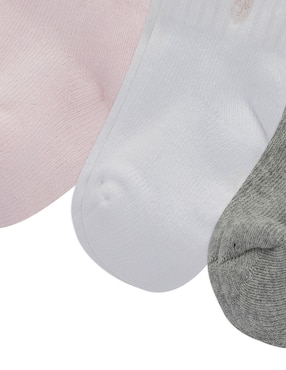 Set de calcetín Polo Ralph Lauren de algodón para bebé niña 6 pares