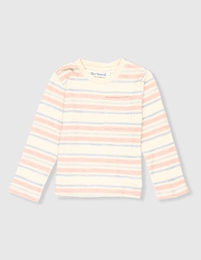 Playera Mon Caramel manga larga para bebé unisex