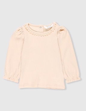 Blusa Mon Caramel para bebé niña