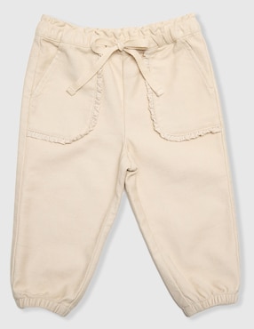 Pantalón relaxed Mon Caramel para bebé niña