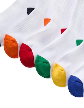 Calceta Polo Ralph Lauren de algodón para niño 6 pares