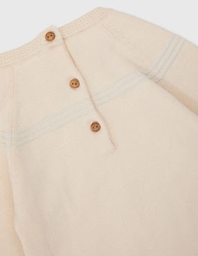 Mameluco Mon Caramel Collection de algodón para bebé