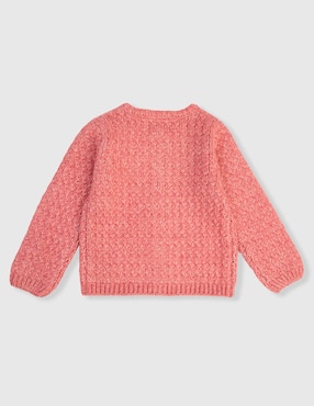 Suéter torera tejido Mon Caramel Collection para niña