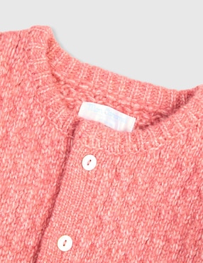 Suéter torera tejido Mon Caramel Collection para niña