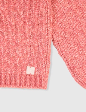 Suéter torera tejido Mon Caramel Collection para niña