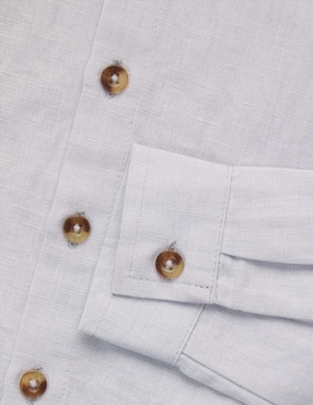 Camisa casual Mon Caramel Collection de algodón manga larga para niño