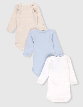 Set de body Petit Bateau de algodón