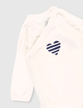 Set de Pañaleros Petit Bateau de algodón