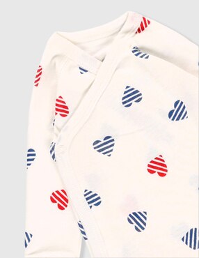 Set de Pañaleros Petit Bateau de algodón