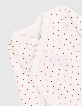 Set de body Petit Bateau de algodón