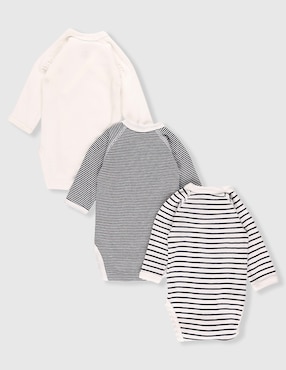 Set pañalero Petit Bateau de algodón