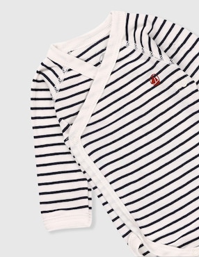 Set pañalero Petit Bateau de algodón