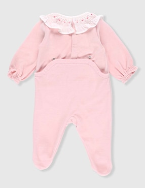 Mameluco Petit Bateau de algodón para bebé