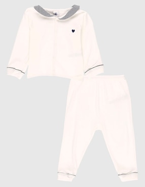 Conjunto Petit Bateau de algodón para bebé niña
