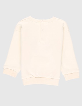 Sudadera Petit Bateau para bebé niña