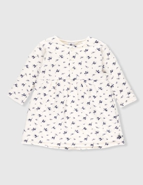 Vestido Petit Bateau para bebé niña