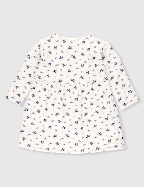 Vestido Petit Bateau para bebé niña