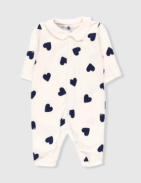 Mameluco Petit Bateau de algodón infantil