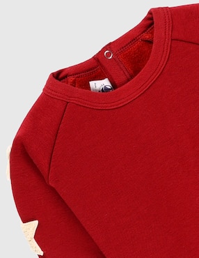 Sudadera Petit Bateau para bebé niña