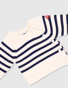 Conjunto Petit Bateau de algodón para bebé