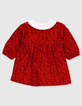 Vestido Petit Bateau para bebé niña