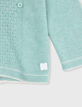 Conjunto Mon Caramel de algodón para bebé unisex 2 piezas
