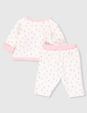 Conjunto Mon Caramel de algodón para bebé niña