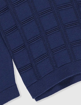 Playera tipo polo Mon Caramel de algodón para bebé niño
