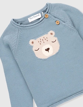 Conjunto Mon Caramel de algodón para niño