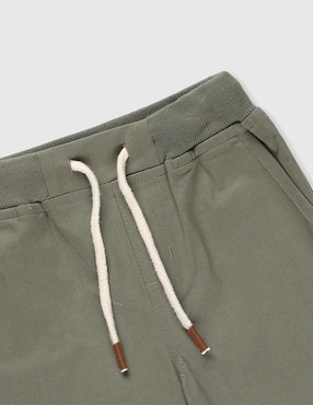 Pantalón con jareta relaxed Mon Caramel para niño