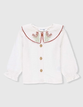 Blusa Mon Caramel para bebé niña