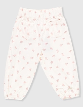 Pantalón jogger mon caramel para bebé niña