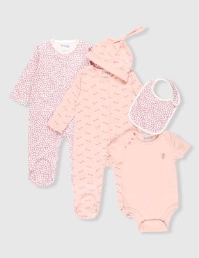 Set bebé Mon Caramel para bebé niña