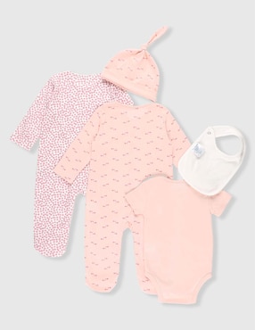 Set bebé Mon Caramel para bebé niña