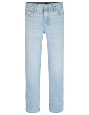 Jeans straight Tommy Hilfiger KB0KB09704-1AB lavado claro para niño