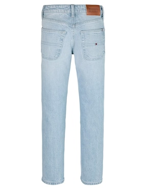 Jeans straight Tommy Hilfiger KB0KB09704-1AB lavado claro para niño