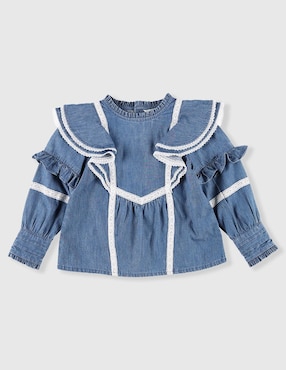 Blusa Mon Caramel para niña