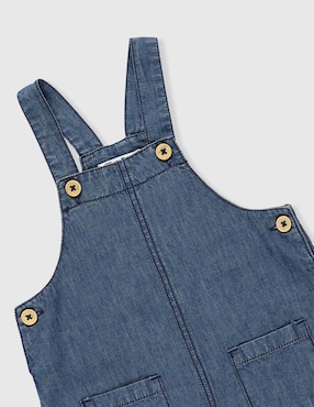 Overol pantalón Mon Caramel de algodón para bebé niño