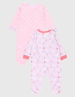 Set de mamelucos Koala Baby de algodón para bebé niña